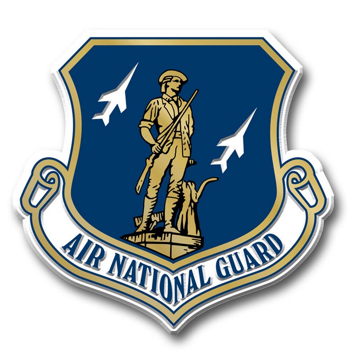 MIL118 U.S. Air National Guard MILITARY Magnet